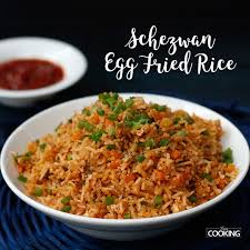 Schezwan Fried Rice Egg